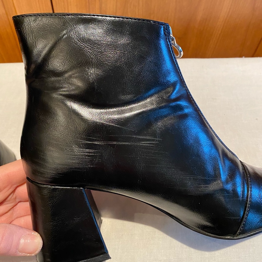 Zara Zipper Ankle Boot - Picture 3 of 9
